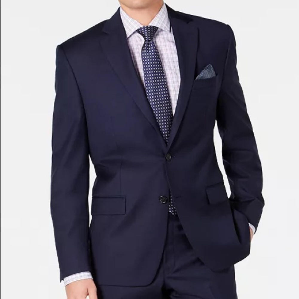 Ralph Lauren Slim Fit Navy Suit Jacket NWOT